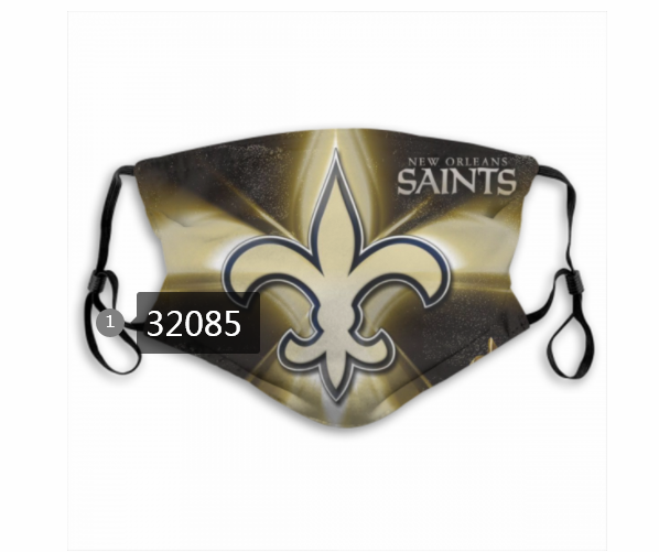 NFL 2020 New Orleans Saints #85 Dust mask with filter